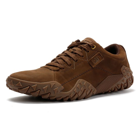 Caterpillar Gridlock Lo Tumbled Nubuk Herren Schnürschuhe Carafe - Image 3
