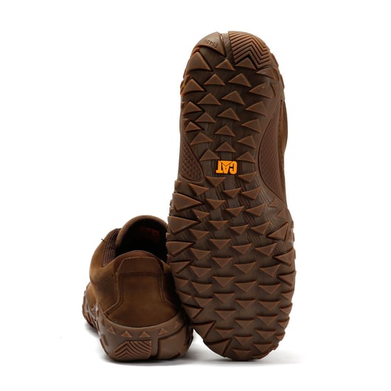 Caterpillar Gridlock Lo Tumbled Nubuk Herren Schnürschuhe Carafe - Image 4