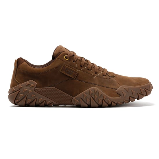 Caterpillar Gridlock Lo Tumbled Nubuk Herren Schnürschuhe Carafe - Image 5