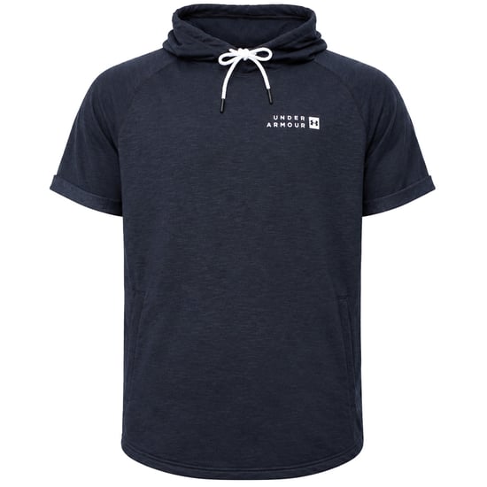 Under Armour Sportstyle Terry Herren Schwarz Kapuzen-T-Shirt - Image 1