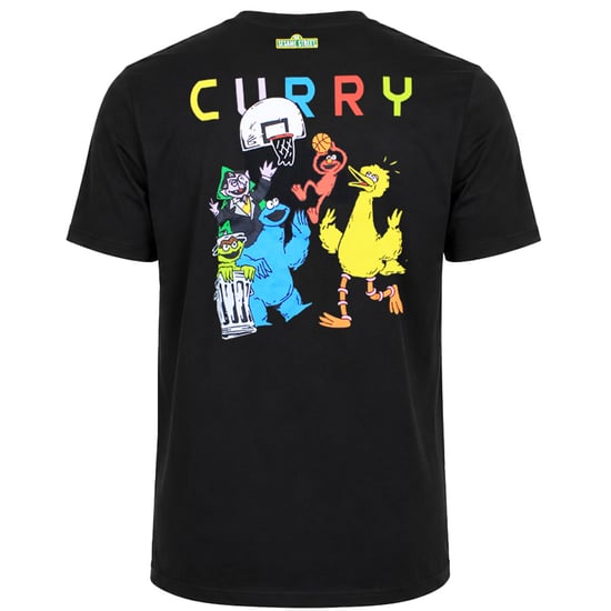 Under Armour Curry Sesame Squad Herren T-Shirt Schwarz - Image 2