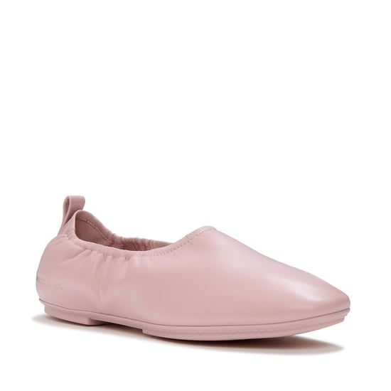 FitFlop X Pantone Delicato Ballerina-Leder Schuhe für Frauen in Rose - Image 1