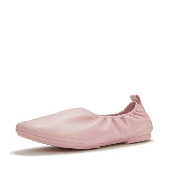 FitFlop X Pantone Delicato Ballerina-Leder Schuhe für Frauen in Rose - Image 3