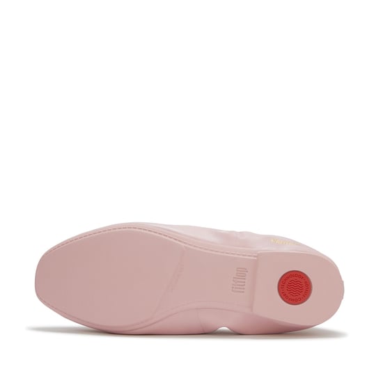 FitFlop X Pantone Delicato Ballerina-Leder Schuhe für Frauen in Rose - Image 5