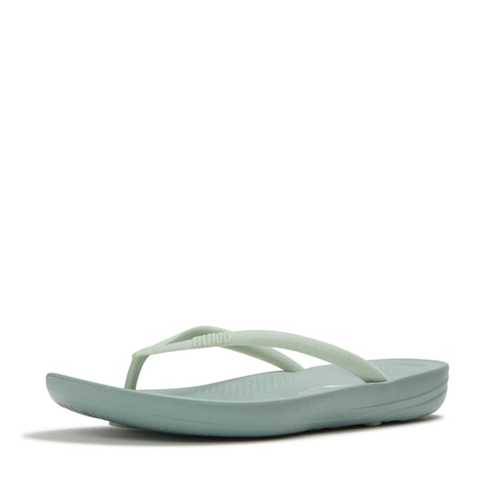 FitFlop X Pantone Iqushion Damen Flip-Flops in Eisberggrün - Image 3