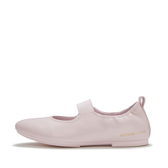 FitFlop X Pantone Delicato Mary Jane Leder Damenschuhe Mauve - Image 2