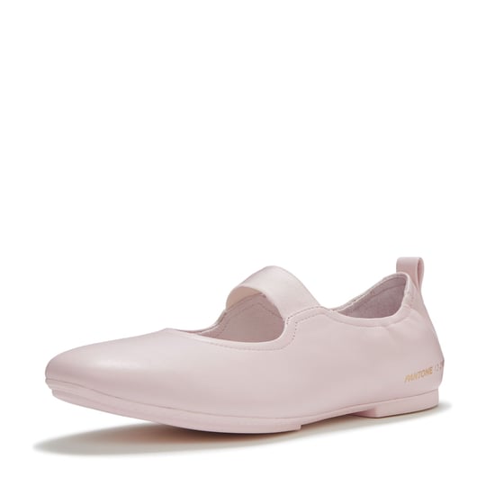 FitFlop X Pantone Delicato Mary Jane Leder Damenschuhe Mauve - Image 3