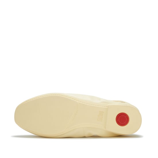 FitFlop X Pantone Delicato Ballerina Leder Damen Rutabag Schuhe - Image 5