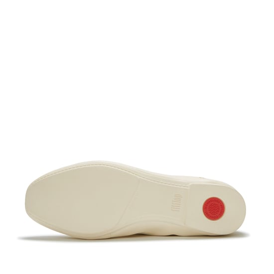 FitFlop X Pantone Delicato Mary Jane Leder Damen Schuhe Weiß - Image 6