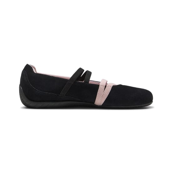 Puma Speedcat Ballet SD Wildleder Damen Schwarz/Mauve Mist Schuhe - Image 2