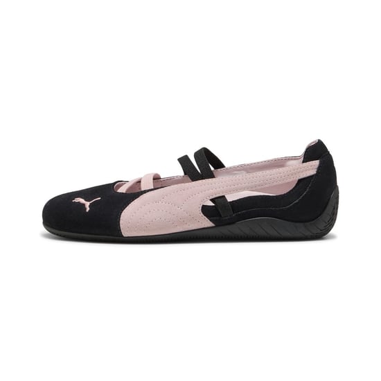Puma Speedcat Ballet SD Wildleder Damen Schwarz/Mauve Mist Schuhe - Image 3