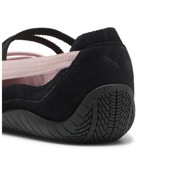 Puma Speedcat Ballet SD Wildleder Damen Schwarz/Mauve Mist Schuhe - Image 4