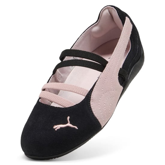 Puma Speedcat Ballet SD Wildleder Damen Schwarz/Mauve Mist Schuhe - Image 6