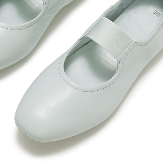FitFlop X Pantone Delicato Mary Jane Leder Damenschuhe Aqua - Image 5