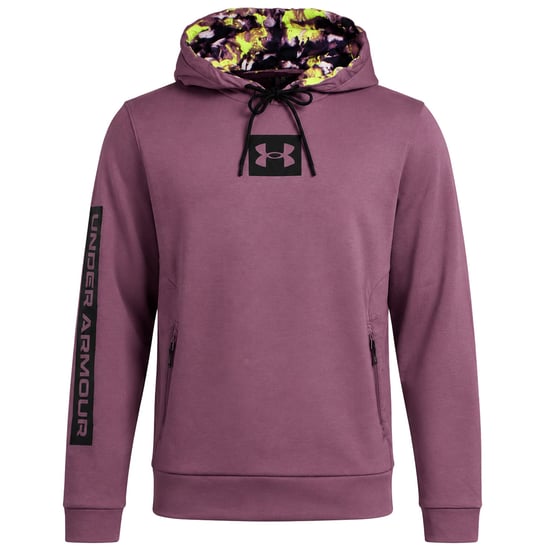 Under Armour Summit Knit Herren Lila Hoodie - Image 1
