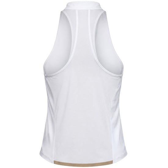 Under Armour Run Mesh Racer Damen Weißes Top - Image 2