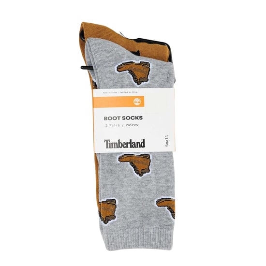 Timberland - Stiefelsocken für Herren (2er-Pack) (Mittelgrau) - Image 3