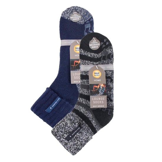 2 Paar Herren Thermo Bett-Socken | Weiche warme gemütliche Wintersocken - Image 2