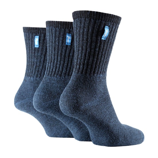 6 Paar Damen Baumwollreiche Stiefelsocken | Atmungsaktive Vintage Wandersocken - Image 3