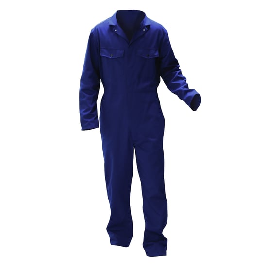 Worrior Herren Overall mit Druckknöpfen (Marineblau) - Image 2