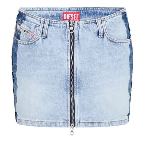 Diesel - "Ron S4" Minirock für Damen, A-Linie, Regulär (Blaues Denim) - Image 1