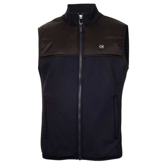 Calvin Klein - Weste für Herren, Hybrid, Hochleistungsmaterial, Emblem (Marine) - Image 1