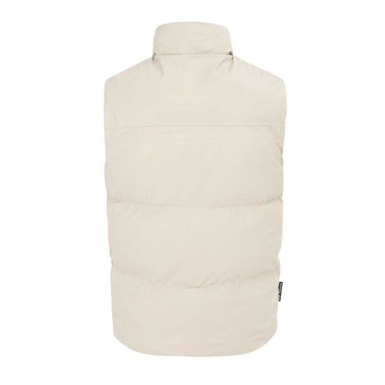 Firetrap - Weste für Herren, Wattiert, PU (Weiß) - Image 2