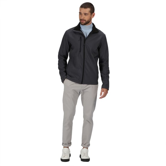 Regatta Professional Herren Honestly Made Recycled Soft Shell Jacke (Mittelgrau) - Image 5