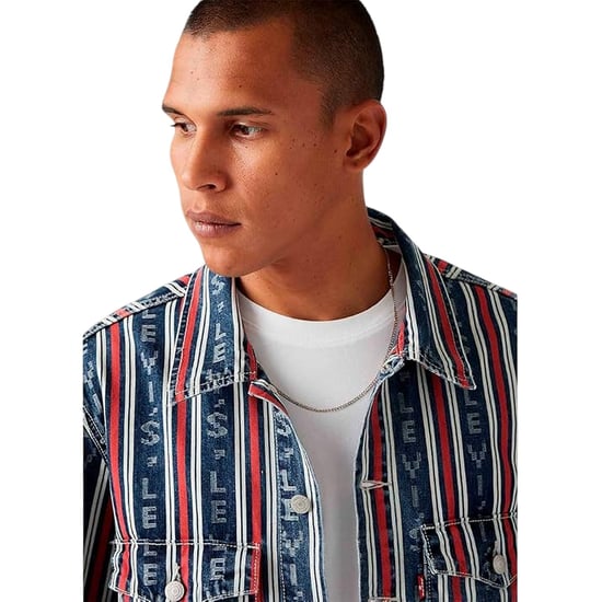 Levis - Truckerjacke für Herren, Denim (Blau) - Image 4