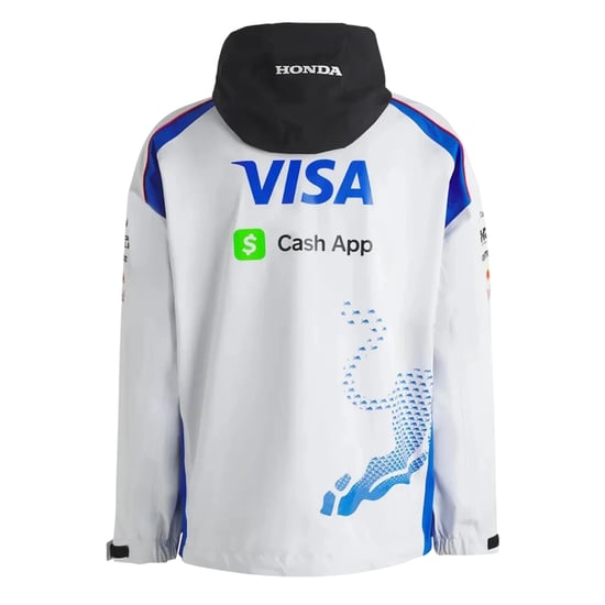 Hugo - "BW Visa Cash App Red Bull" Kapuzenjacke für Herren (Weiß) - Image 2