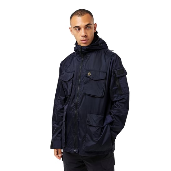 Luke 1977 - "Curation" Softshelljacke für Herren, mit Kapuze (Dunkel-Marineblau) - Image 3
