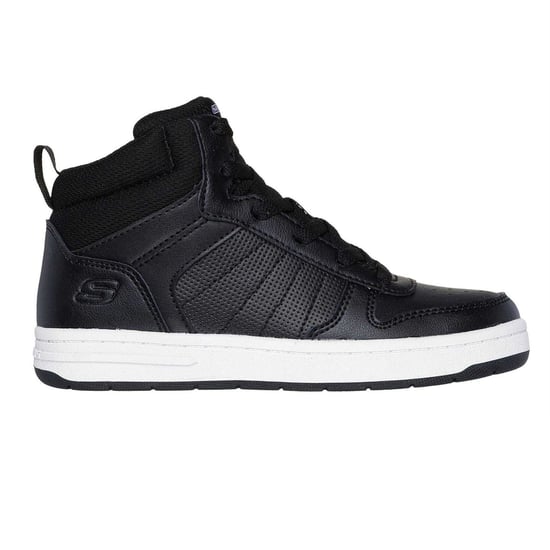 Skechers - "Smith Street" High Top Turnschuhe für Kinder (Schwarz/Weiß) - Image 1