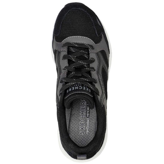 Skechers - "Uno" Sneaker für Damen, Wildleder (Schwarz) - Image 4