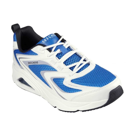 Skechers - Overlay Sneaker für Herren (Weiß/Blau) - Image 5