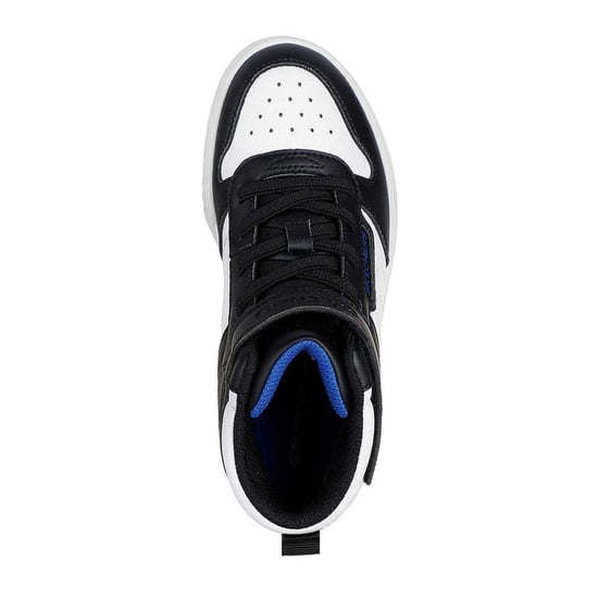 Skechers - High Top Turnschuhe für Kinder, Hoch geschnitten, Flach (Schwarz/Weiß) - Image 1