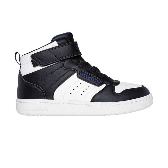 Skechers - High Top Turnschuhe für Kinder, Hoch geschnitten, Flach (Schwarz/Weiß) - Image 2