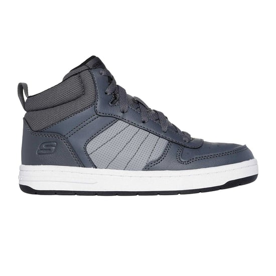Skechers - "Smith Street" High Top Turnschuhe für Kinder (Grau) - Image 1