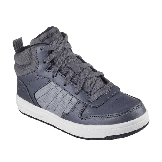 Skechers - "Smith Street" High Top Turnschuhe für Kinder (Grau) - Image 5