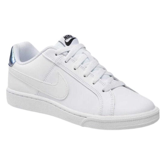 Nike - "Court Royale" Sneaker für Damen, Leder (Weiß/Silber) - Image 4