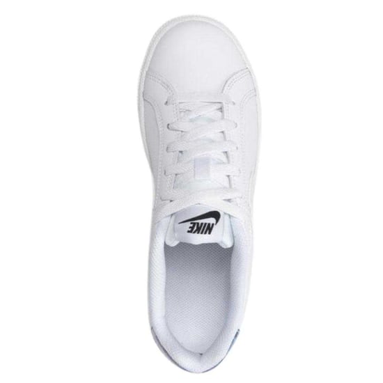 Nike - "Court Royale" Sneaker für Damen, Leder (Weiß/Silber) - Image 5