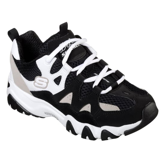 Skechers - "DLites 2.0" Sneaker für Kinder (Schwarz/Weiß) - Image 3