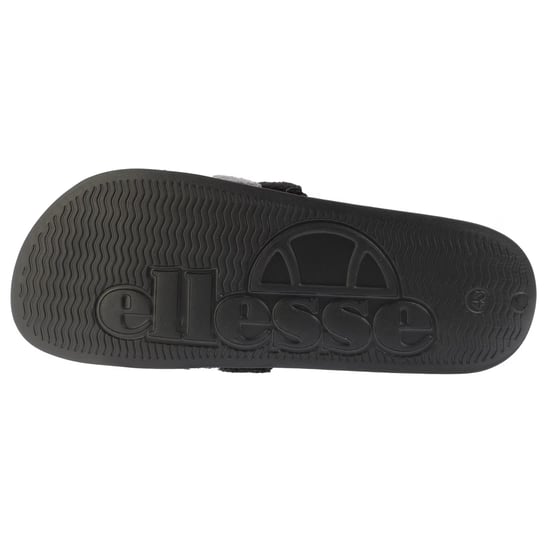 Ellesse - Dreifache Streifen Pantoffeln für Herren, Frottee, Open Toe (Schwarz/Grau) - Image 3