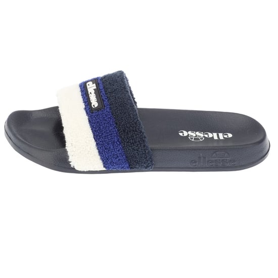 Ellesse - Dreifache Streifen Pantoffeln für Herren, Frottee, Open Toe (Marine/Blau) - Image 2