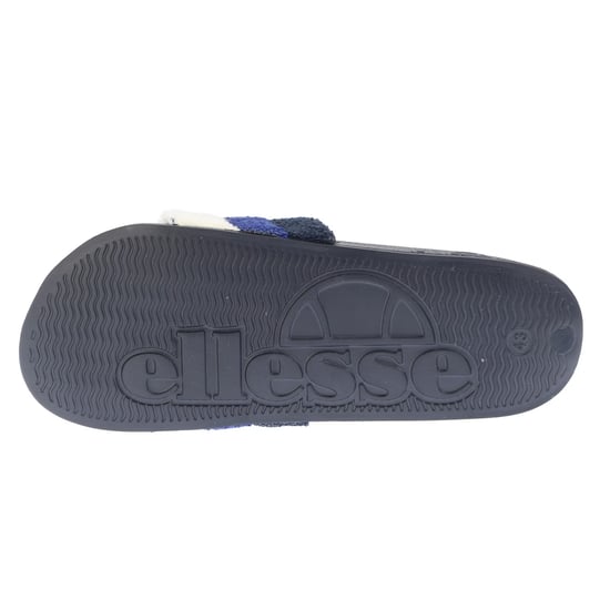 Ellesse - Dreifache Streifen Pantoffeln für Herren, Frottee, Open Toe (Marine/Blau) - Image 3