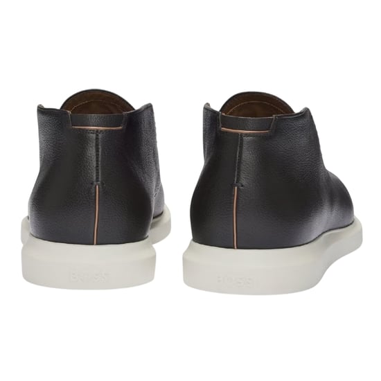Boss - "Randy" High Top Turnschuhe für Herren, Leder (Dunkelbraun) - Image 2