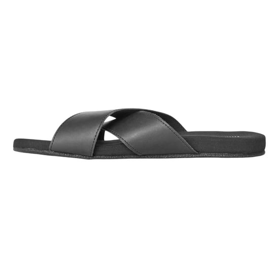Timberland - "Seaton Bay" Kreuzriemen Pantoffeln für Herren, Leder (Samtschwarz) - Image 2