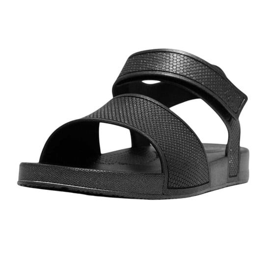 FitFlop - "IQushion" Schimmer Sandalen für Kinder, iQushion, Wasserfest, Flach (Schwarz) - Image 5