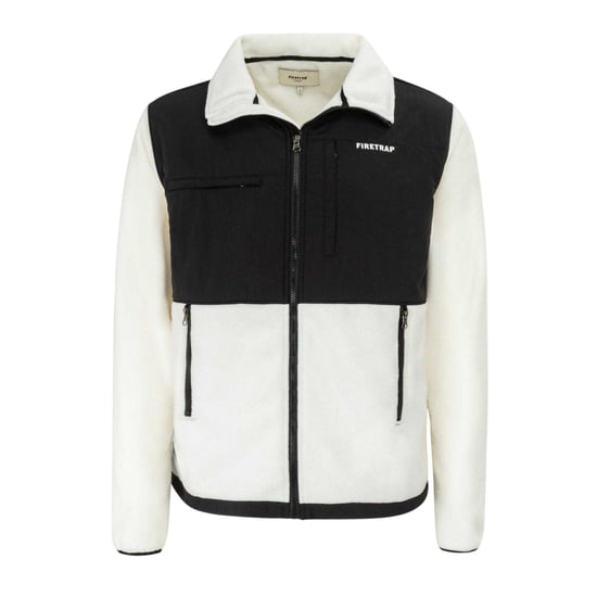 Firetrap - Fleecejacke für Herren (Natürlich) - Image 1