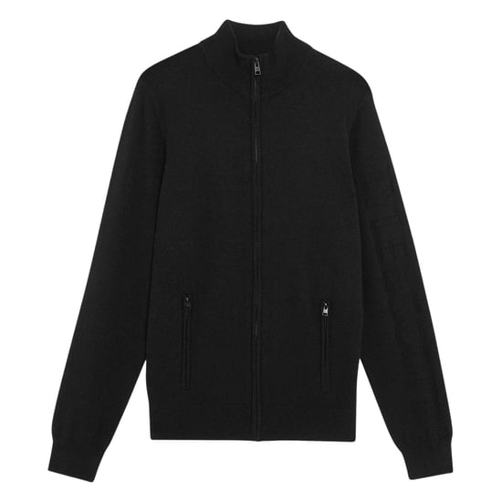 Lyle & Scott - Trainingsjacke für Herren, Stehkragen, Regulär (Grau/Rosa) - Image 1