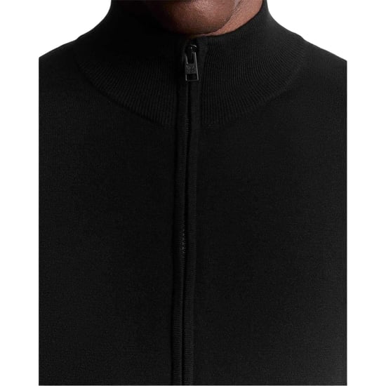 Lyle & Scott - Trainingsjacke für Herren, Stehkragen, Regulär (Grau/Rosa) - Image 3
